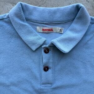 Birdwell Beach Britches Terry Cloth Polo Shirt NWT 3XL Blue